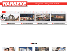Tablet Screenshot of harbeke.de